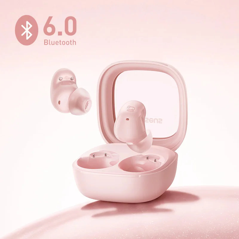 Căști fără fir Baseus Bass WM02s, Bluetooth 6.0, TWS, mini și compacte, confortabile la purtare, autonomie de 36 de ore, IPX5