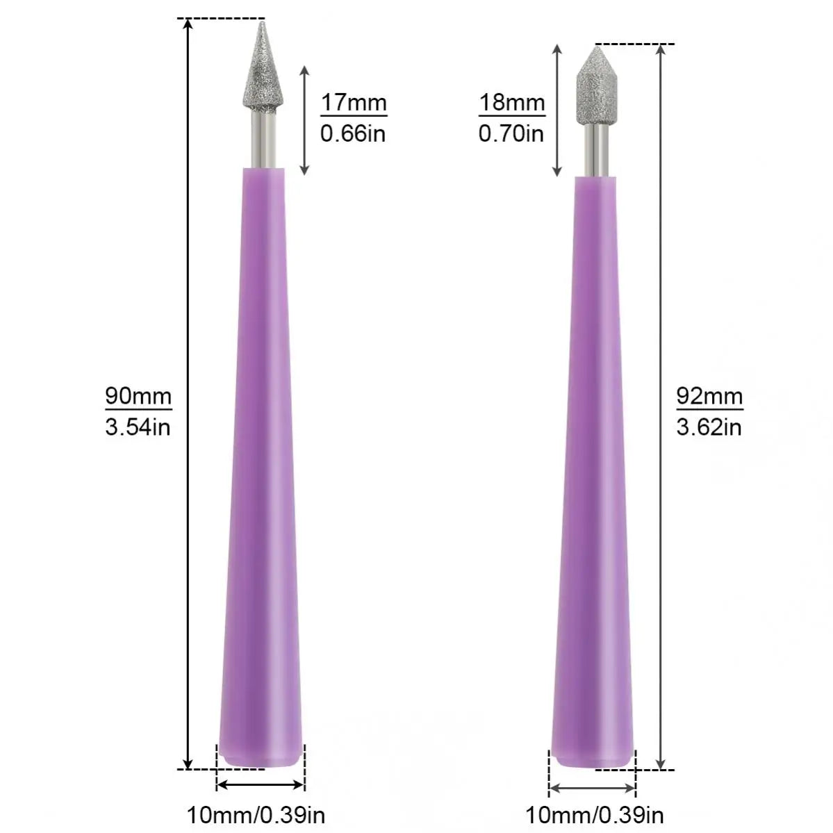 Diamond-Coated Bead Reamers, Selected Tip or Set