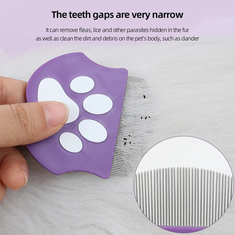 Mini Pet Grooming & Flea Comb