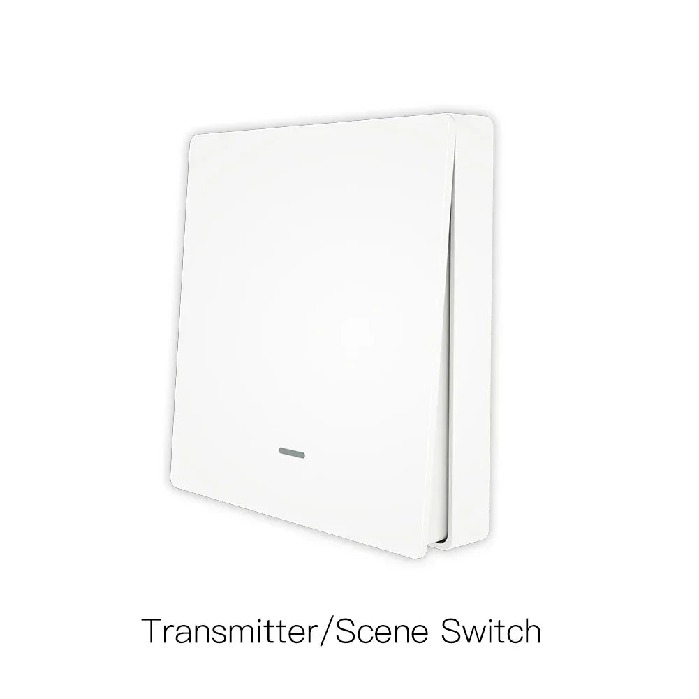 MOES Tuya ZigBee Light Switch with Transmitter Kit No Neutral Wire No Capacitor Required works with Alexa Google Home Smart Life