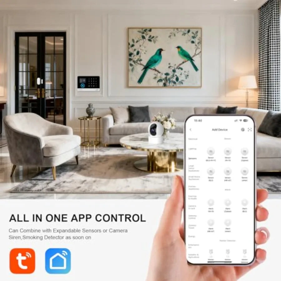 Wireless Alarm System for Home and Apartment Security