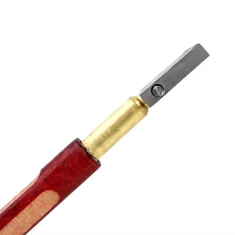 Nóż do szkła 170 mm z drewnianą rączką