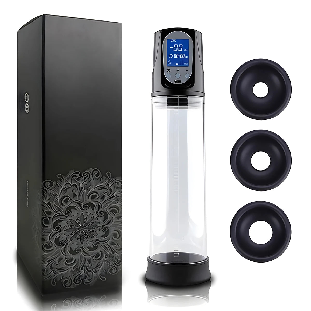 Electric Vacuum Penis Pump with LED Display & 4 Modes
