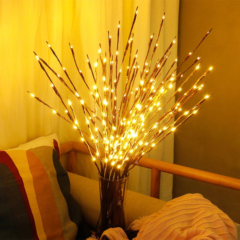 20-LED Decorative Branch Light, Battery Powered