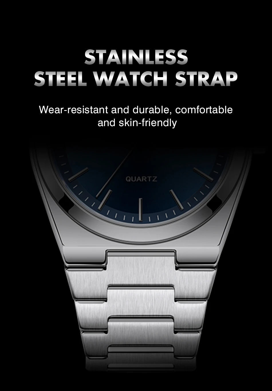 PENGAGAR Luxury Sport Quartz Man Wristwatch Waterproof Luminous Date Week Men Watches Stainless Steel Men's Watch Male Reloj+box 