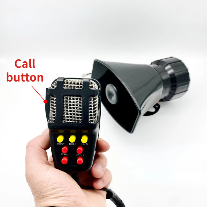 Clacson per veicoli multitonale con comando PA portatile