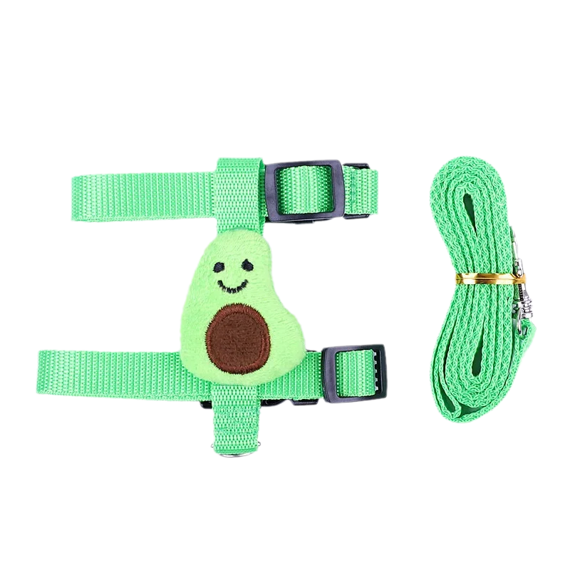 Walking Bunny Guinea Pig Harness for Small Animals Cute Pet Rabbit Harnesses and Leash Set Chinchilla Pigs mascotas Accessories 
