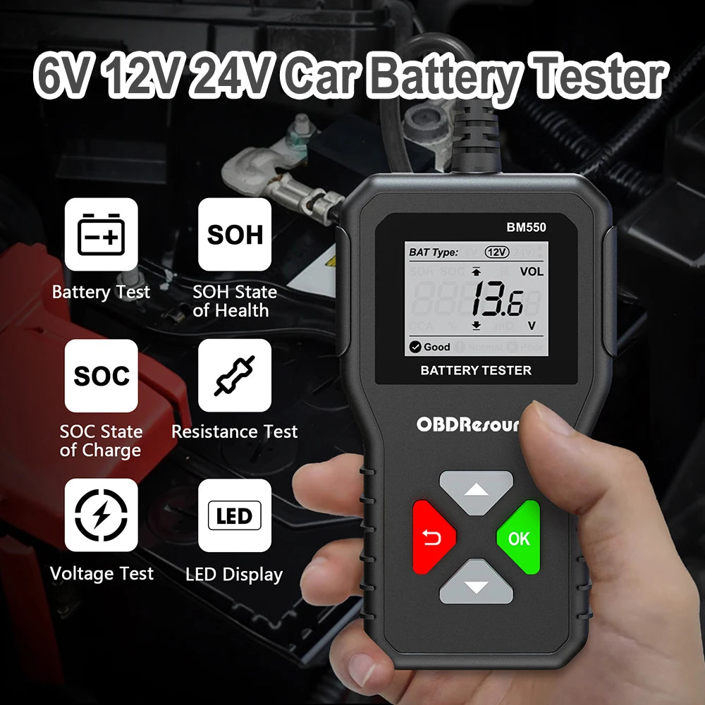BM550 Vehicle Battery Tester