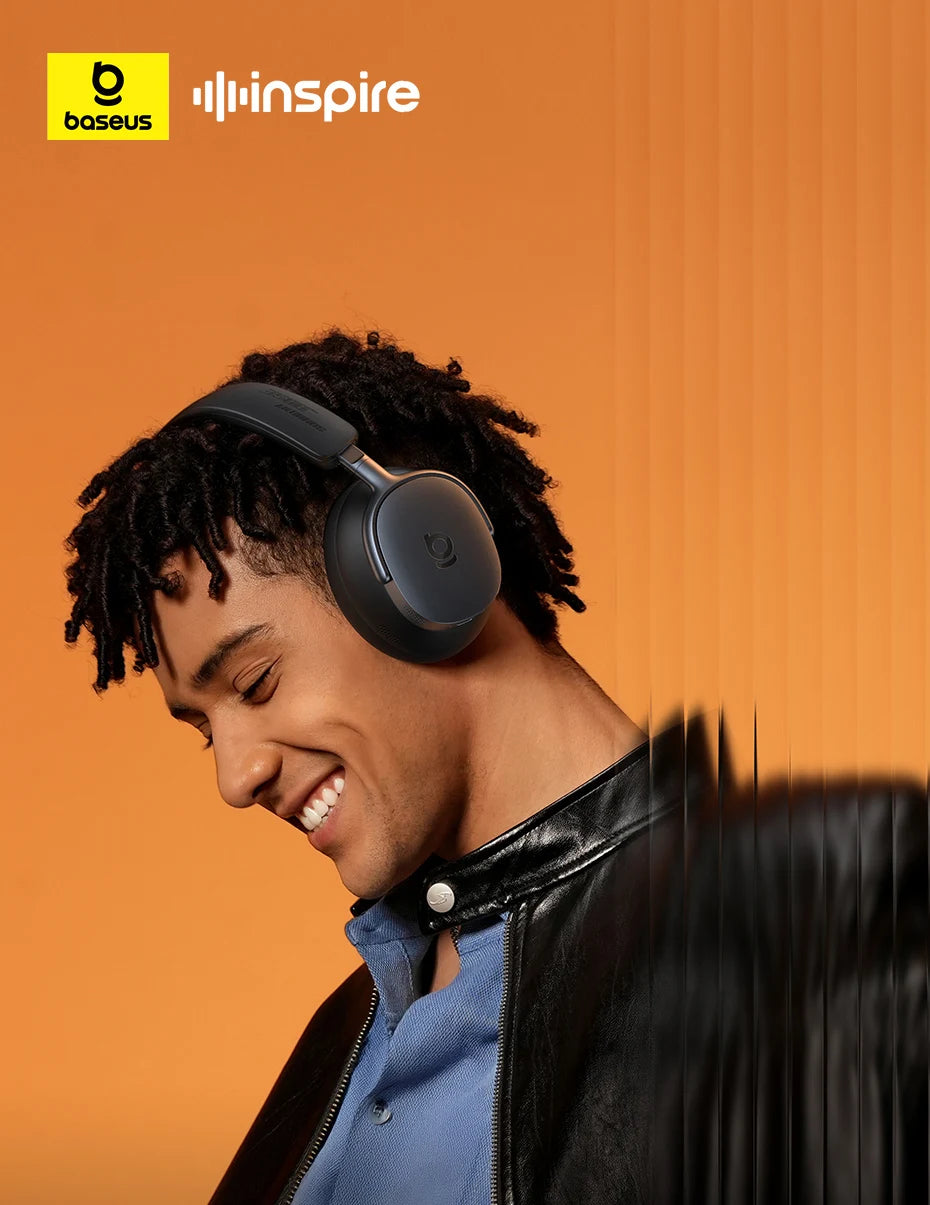 Cuffie Wireless Baseus Inspire XH1 ANC 100 Ore Hi-Res LDAC