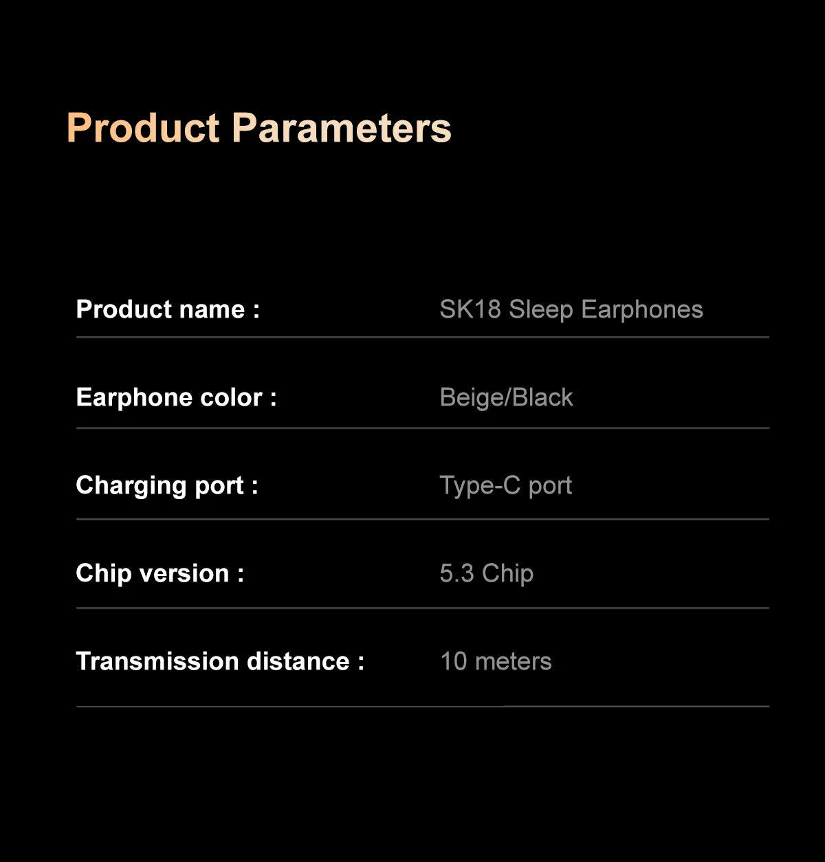 Small Wireless Bluetooth In-Ear Headphones for Sleep and Sports