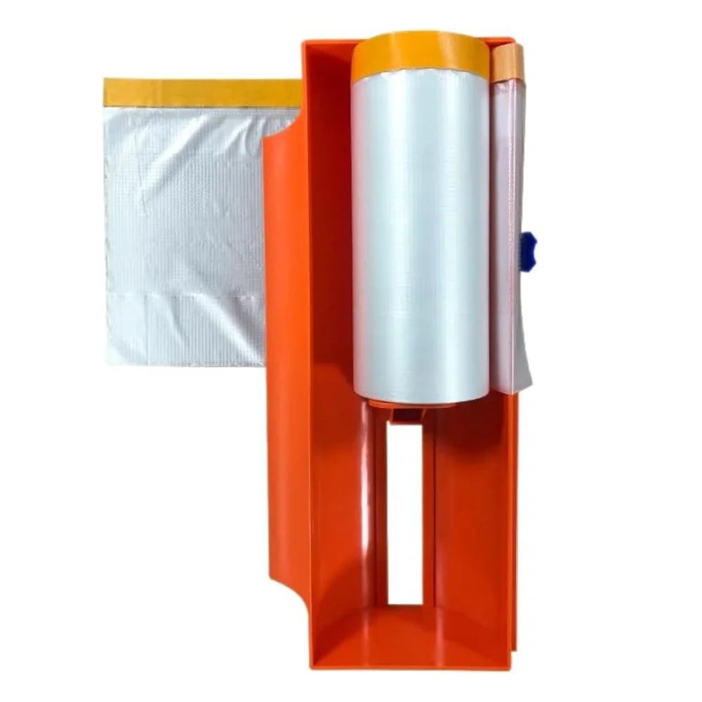 Maskeringsfilm-dispenser og kutter