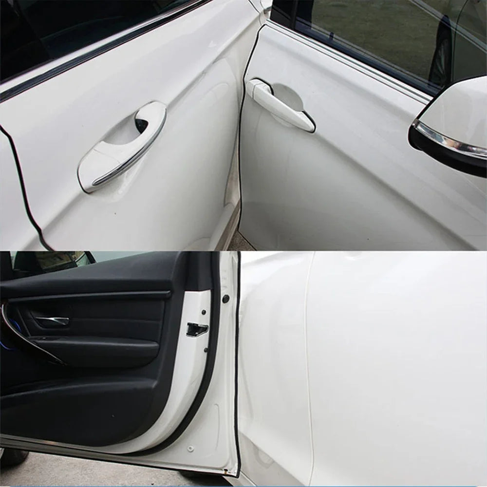 5M Transparente Autotürkanten-PVC-Kratzschutzstreifen Auto-Antikollisions-Dichtungsstreifen Tür Anti-Kratz-Transparenter Streifen