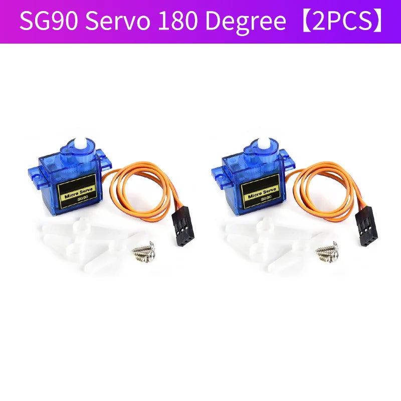 SG90 / MG90S Micro Servo Motor Packs