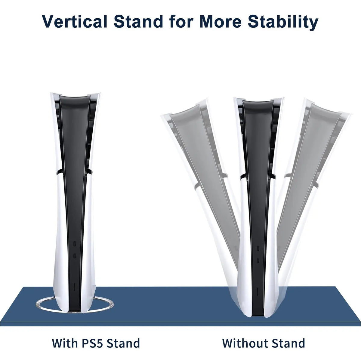 Vertical Console Stand for PS5, Slim and Pro