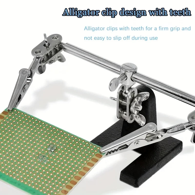 Adjustable Helping-Hands Work Holder
