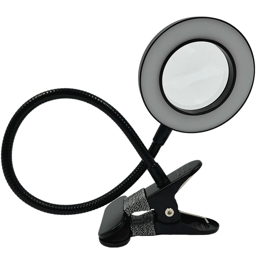 Lunettes loupe LED à clipser 5X