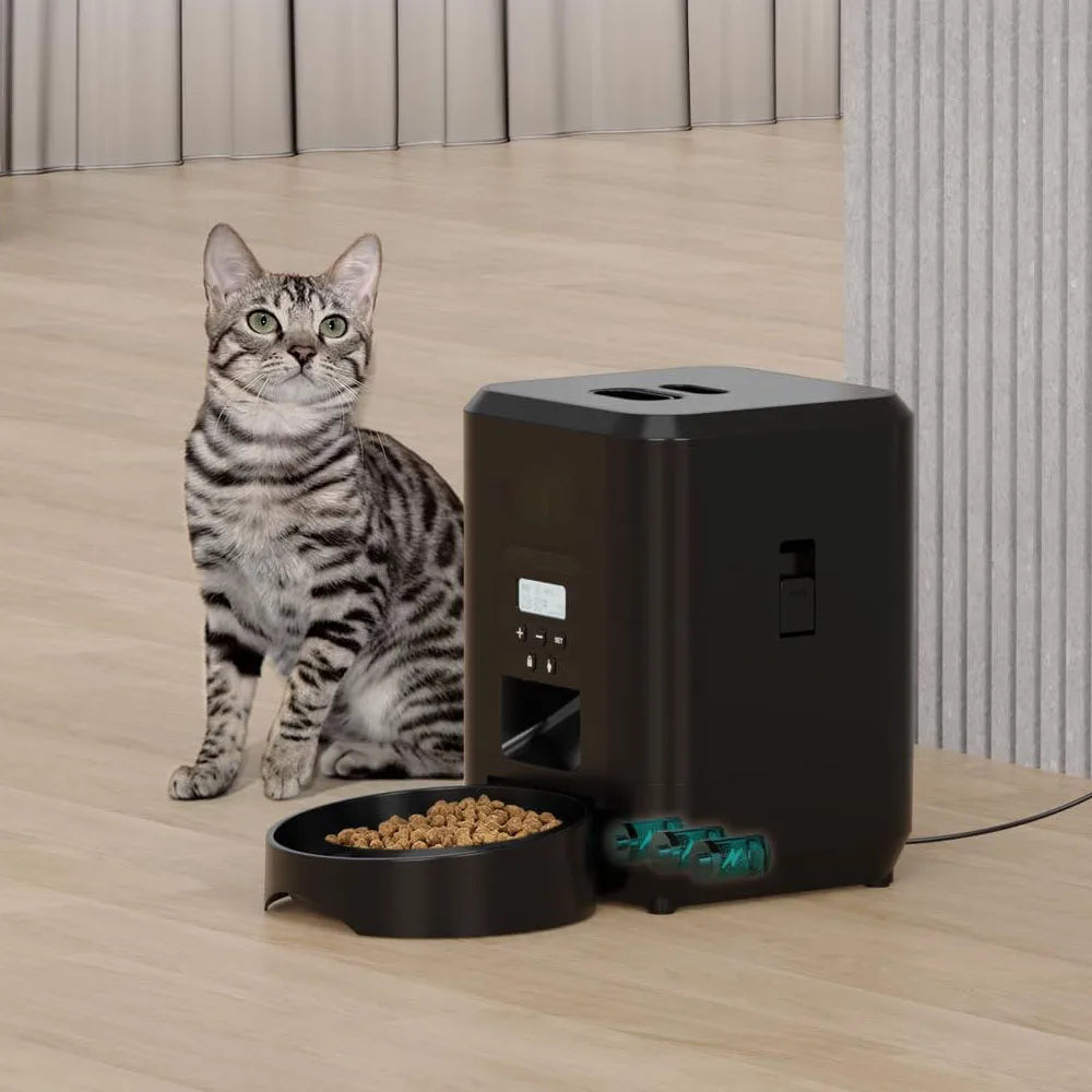 Smart Pet Feeder Automatic Cat Feeder Dog Slow Food Machine With Timed Quantitative Automatic Cat Food Dispenser Cat Dog Bowl 
