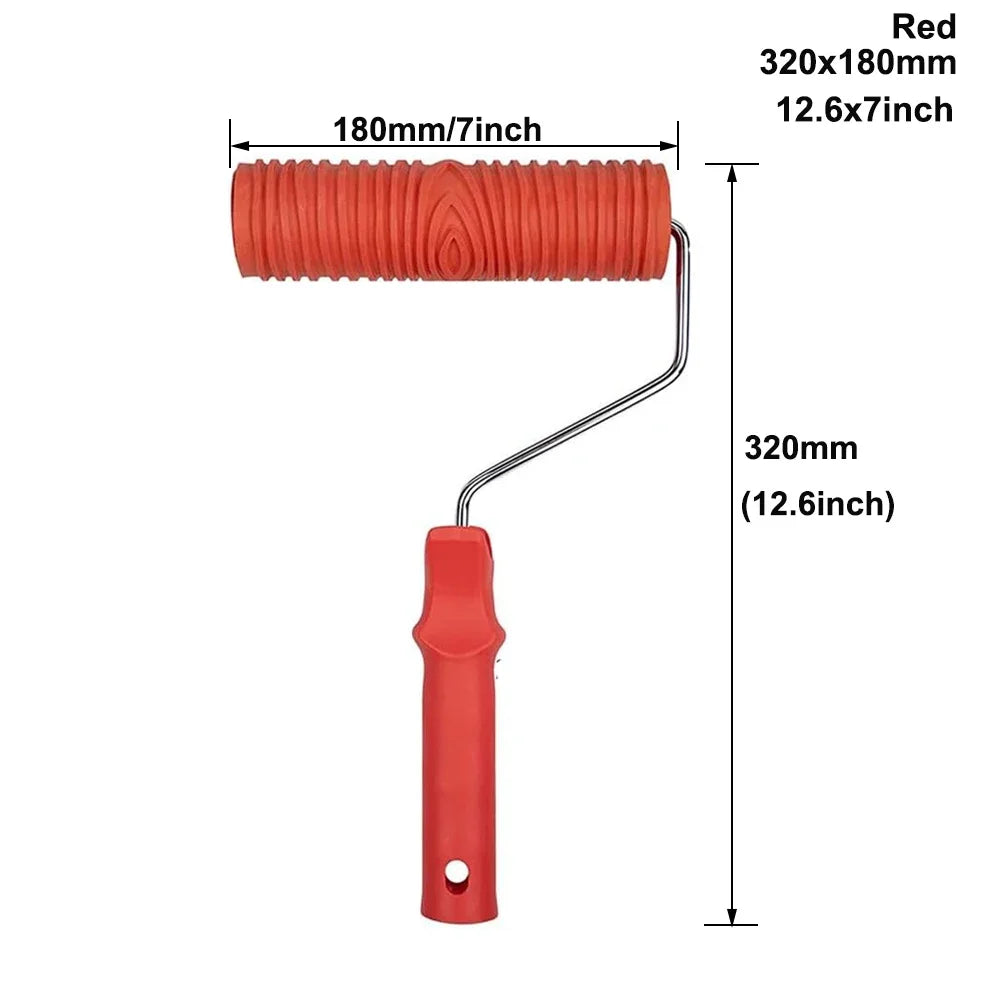 Gummi-Holzmaserung-Anstricht Tools