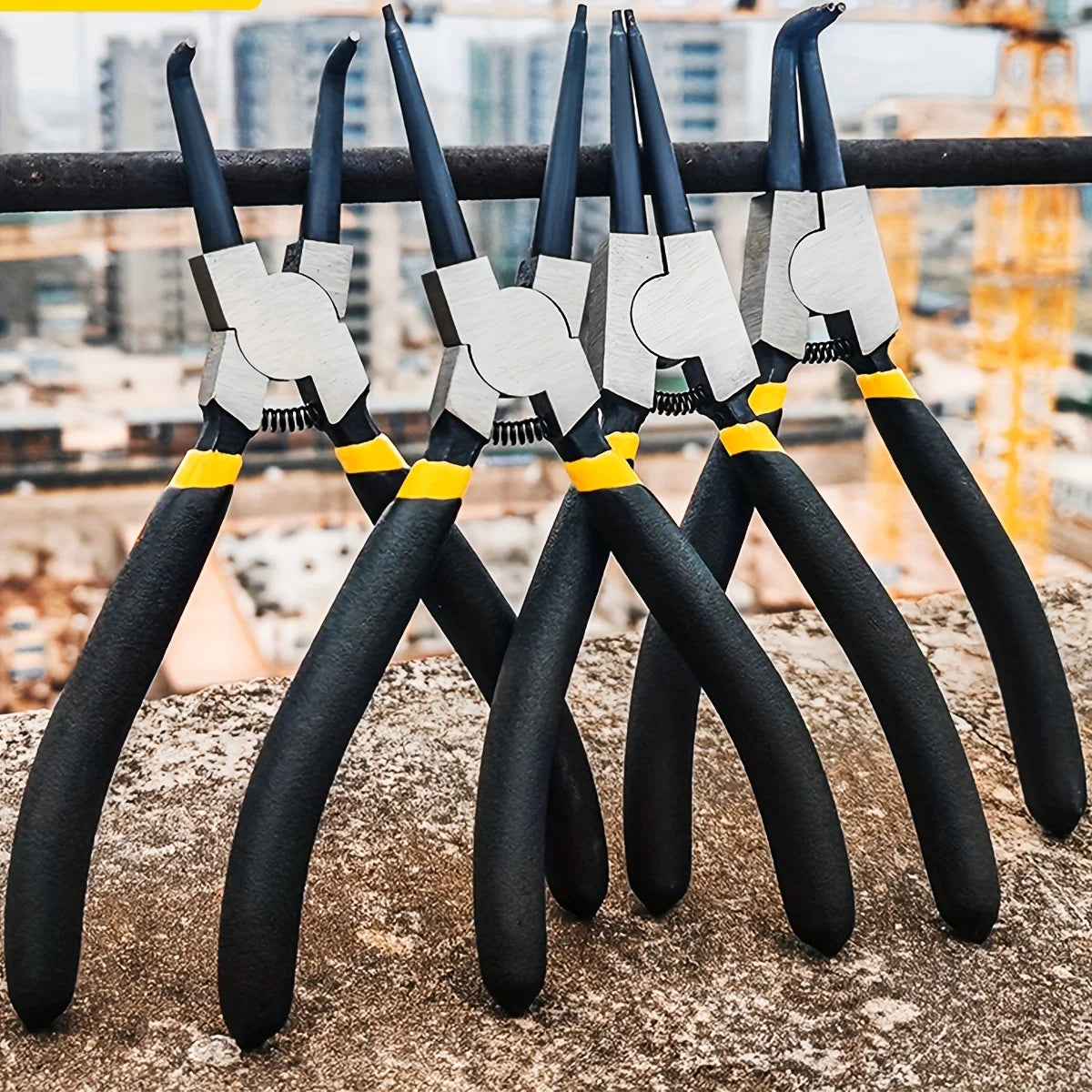 Four-Piece Snap-Ring Pliers Set