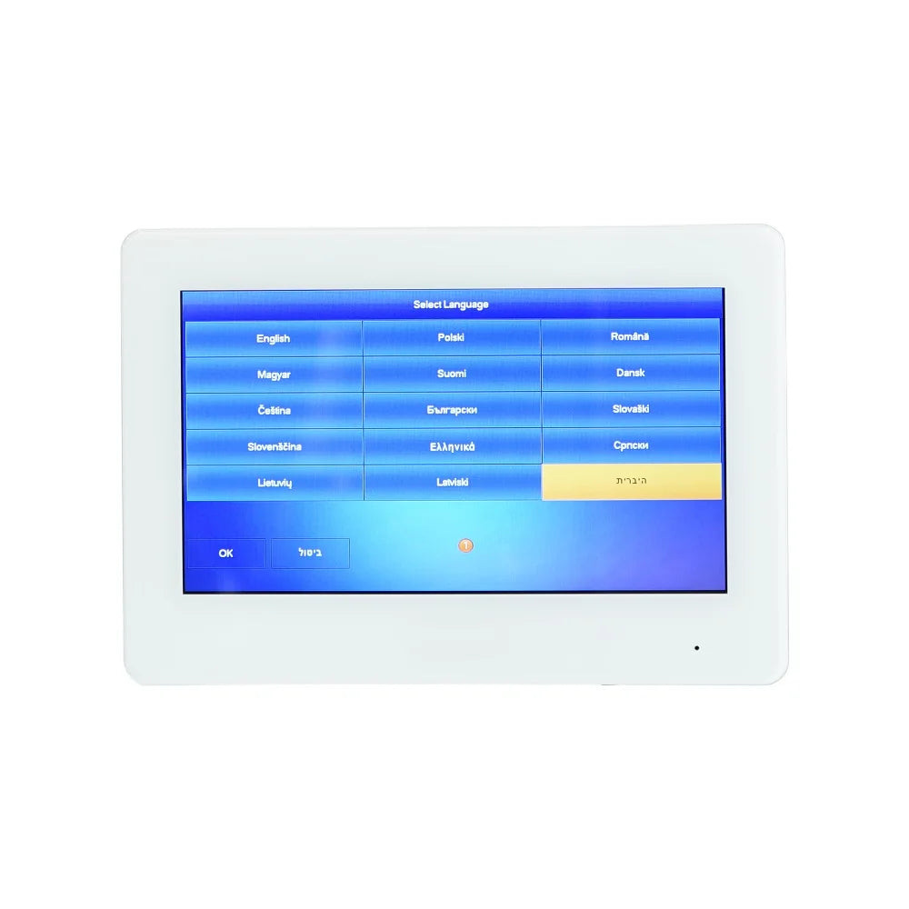 Indoor Video Intercom Monitor 7″ PoE Touch Display