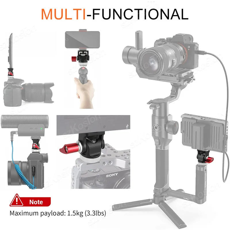 Mini Camera Accessory Mount - Kit Options