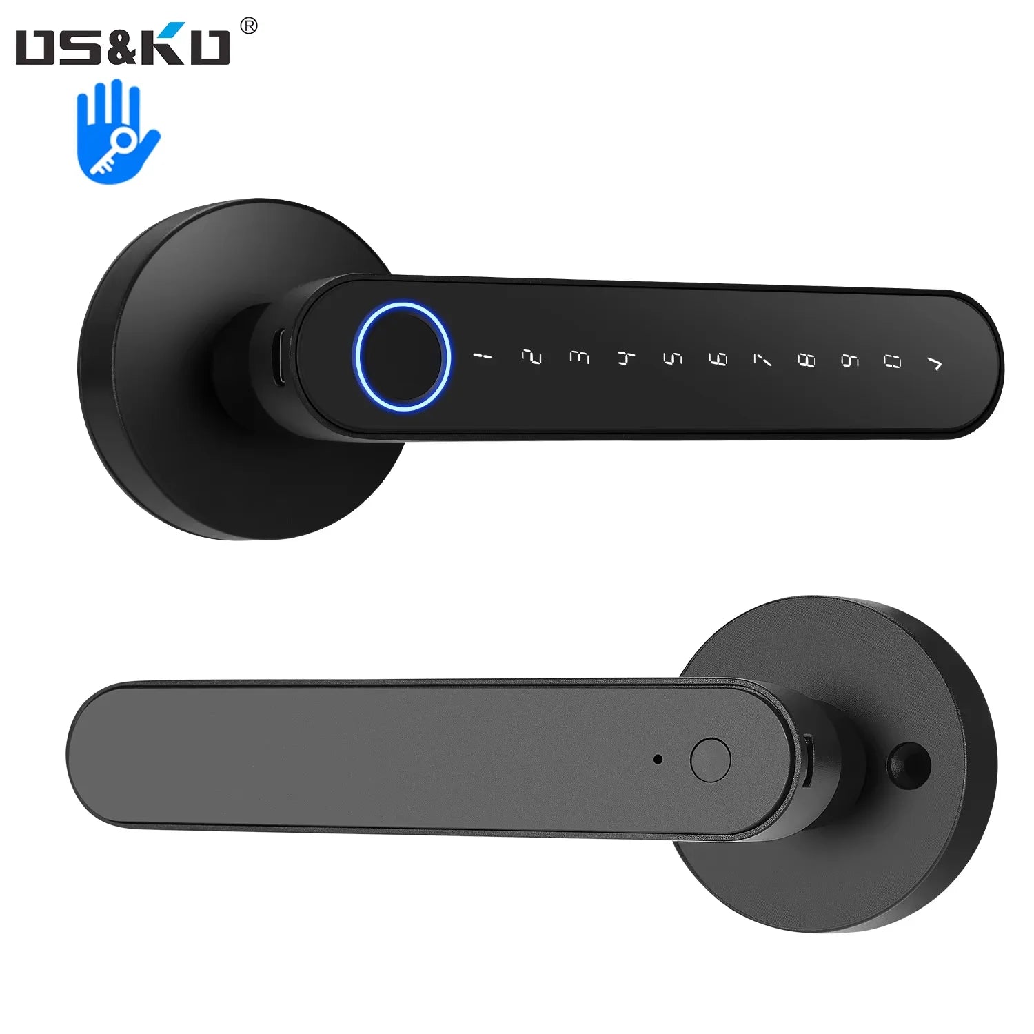 Smart Door Lock 5-in-1 Keyless Entry Fingerprint Lock