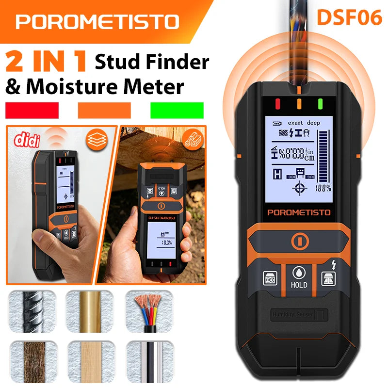 DSF06 Wall Scanner and Moisture Meter