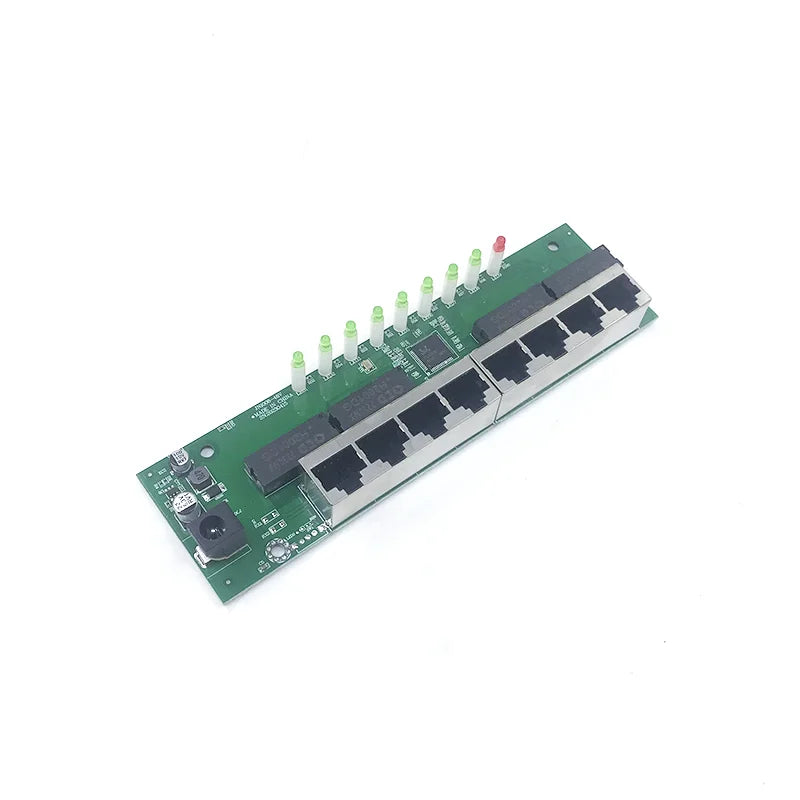 Ethernet-Switch-Modul mit acht Ports - Geschwindigkeitsoptionen