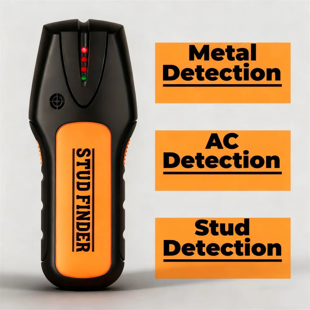 Handheld Wood and Metal Stud Finder