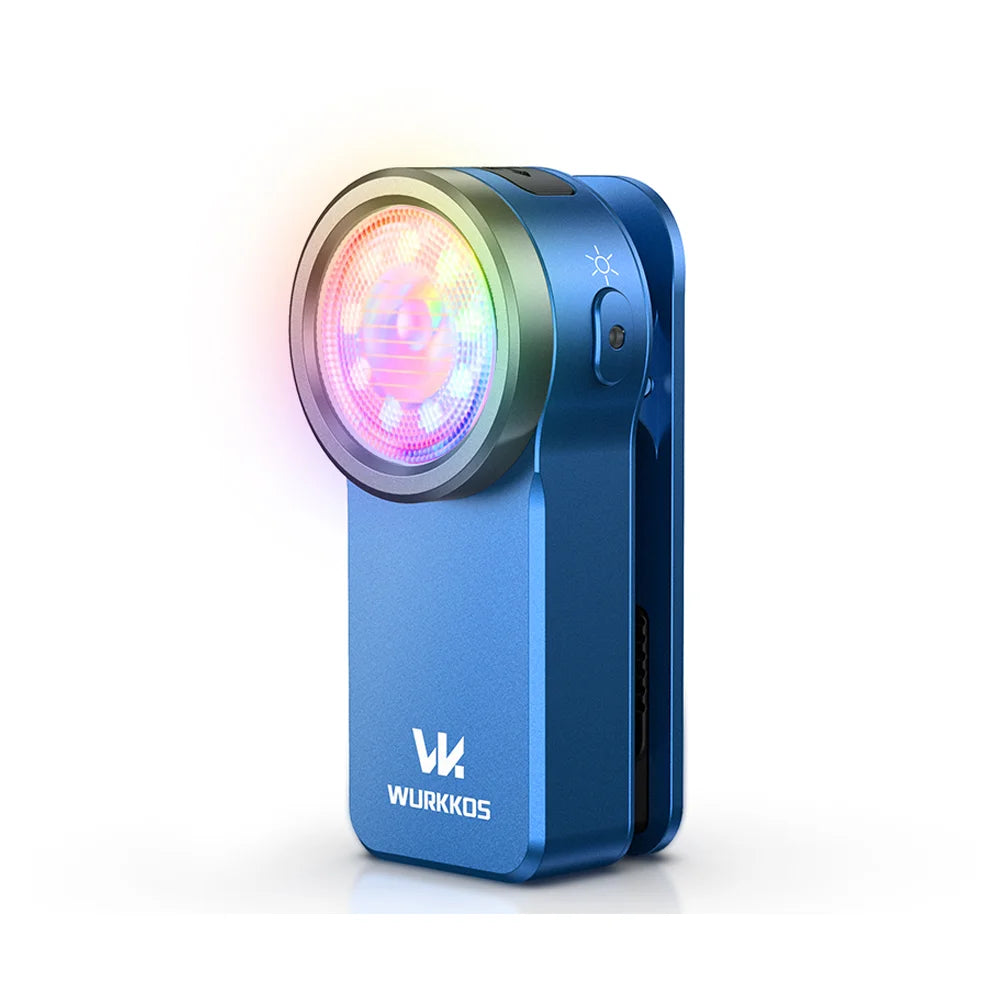 Lampe de poche à clip rechargeable USB-C Wurkkos HD03 680LM avec aimant