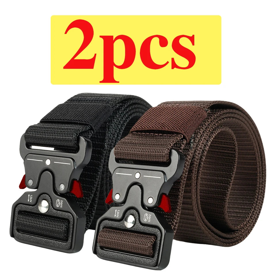 120cm Tactical-Style Belt Pair - Colour Options