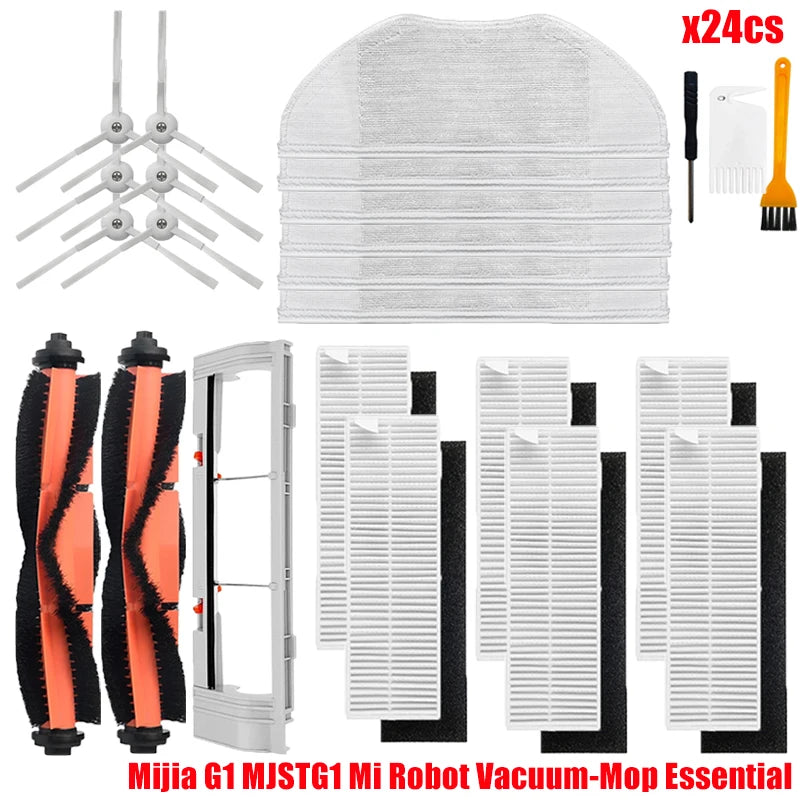 Kit piese aspirator Xiaomi Mijia G1 perii, filtru, cârpă pentru mop
