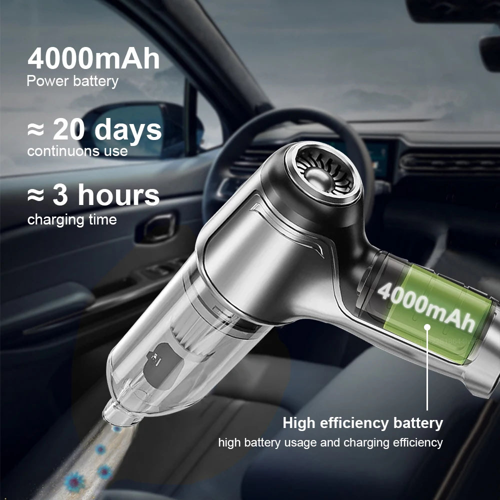 Cordless Handheld Car Vacuum and Blower