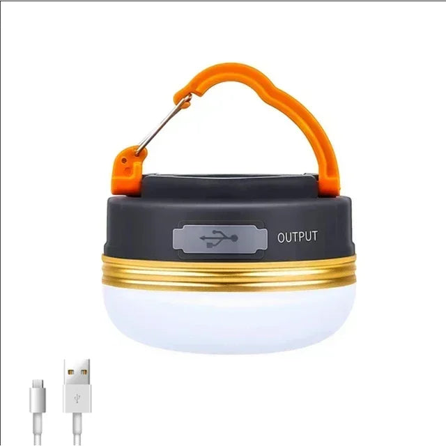 Rechargeable Camping Lantern with Folding LED Panels