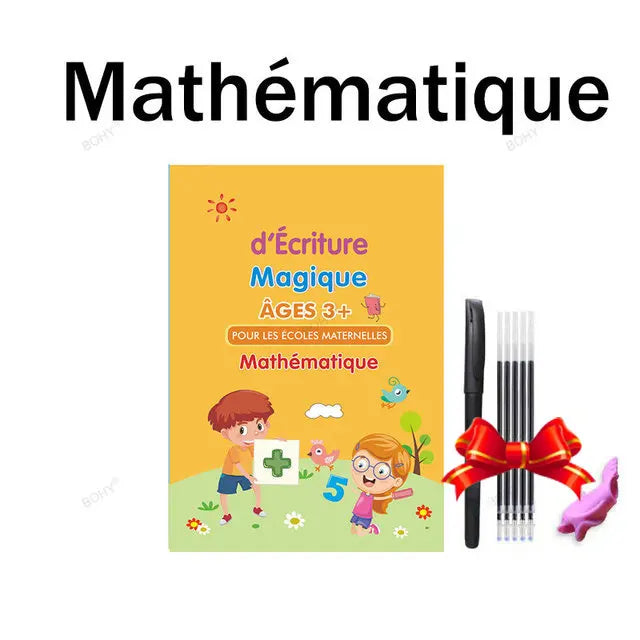 Grooved Handwriting Practice Books, Language Options