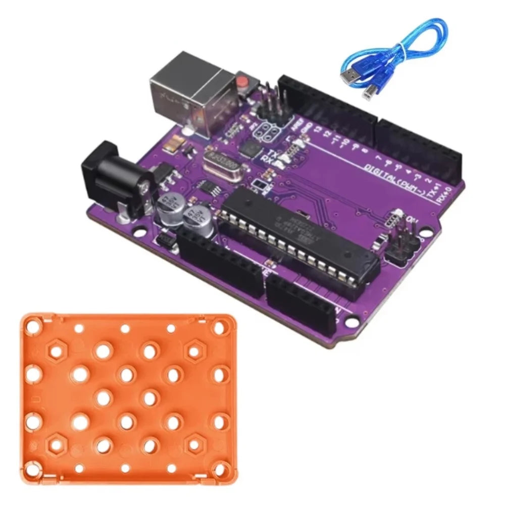 UNO R3 ATmega328P Development Board with USB Cable