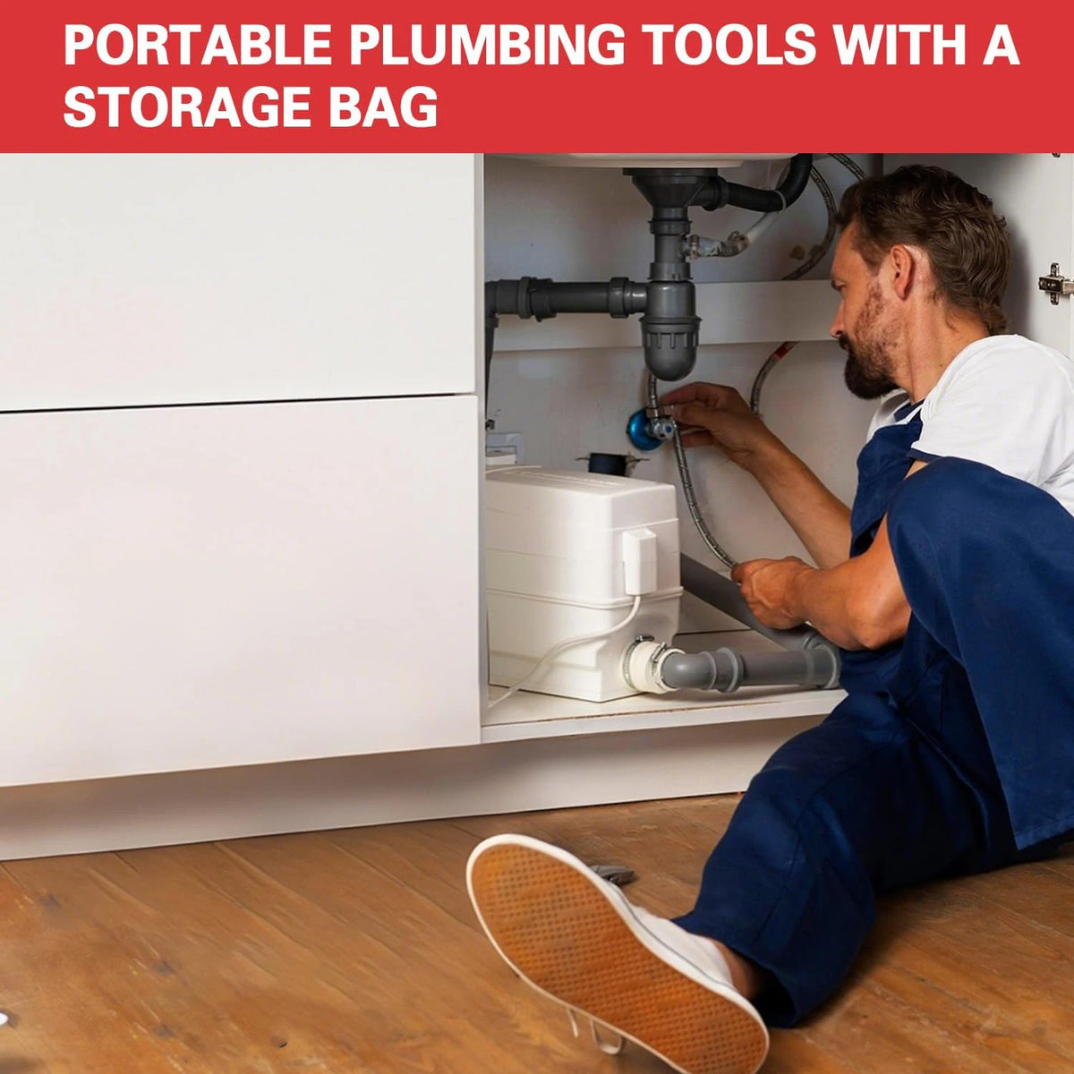 Three-Piece Plumbing Wrench and Sleeve-Puller Kit