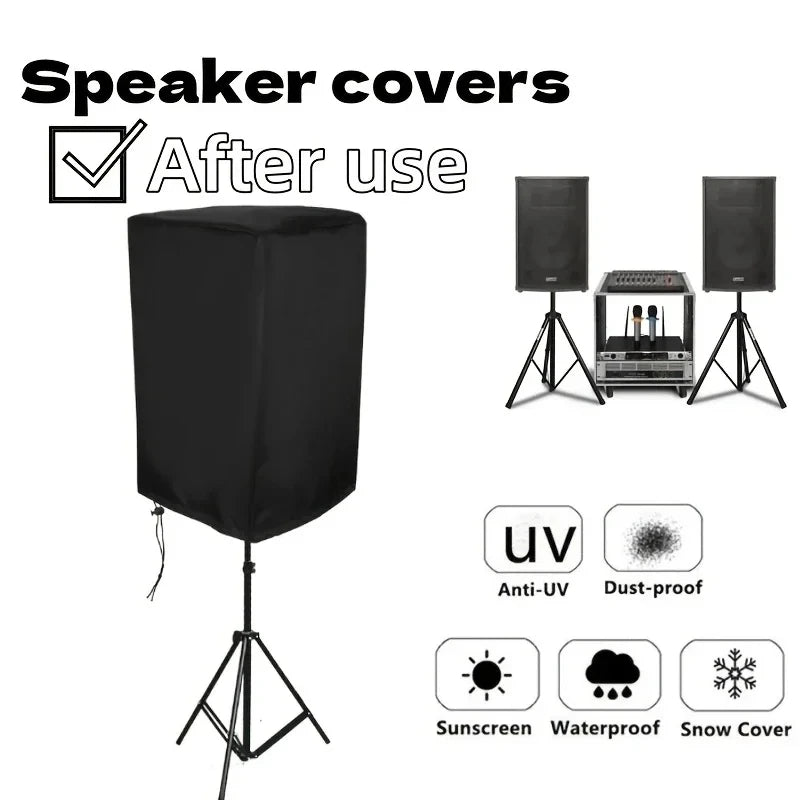 Funda de almacenamiento para altavoz de tela Oxford 210D, 4 tamaños