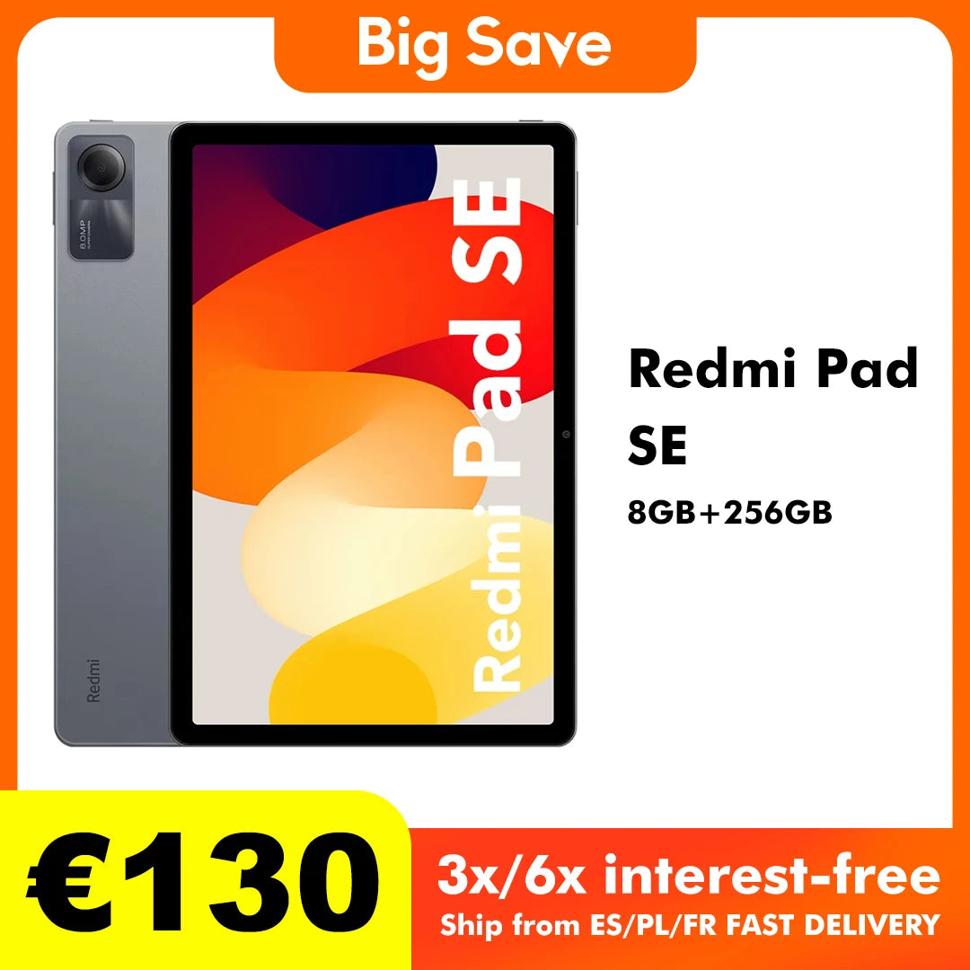 Global Version Xiaomi Redmi Pad SE 11" Tablet