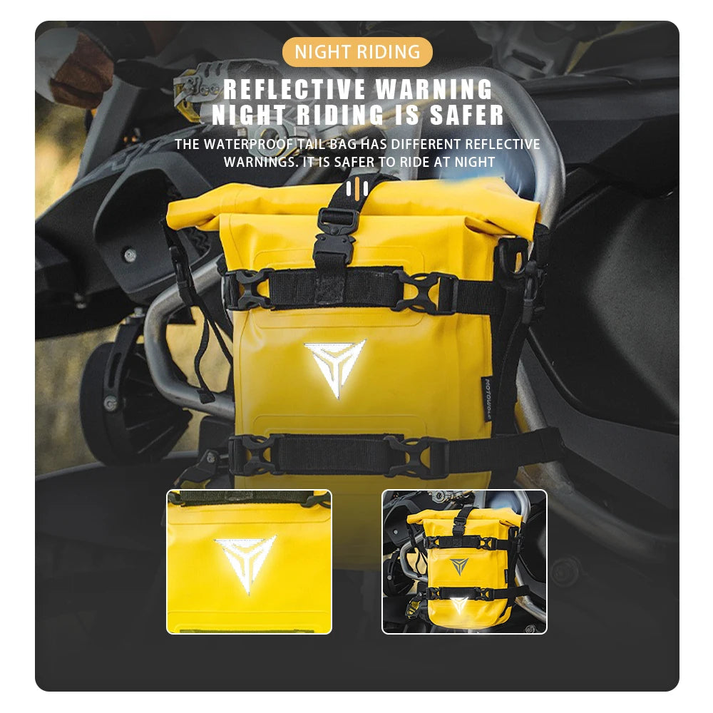 Motorcycle Crash Bar Waterproof Storage Bag for GS, ADV & More