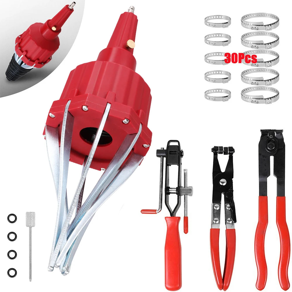 Leekooluu herramienta de expansión de cojinete de aire CV para junta de cojinete herramienta de ensamble exterior jaula de bolas tapa de polvo expansor y juegos de pinzas clips