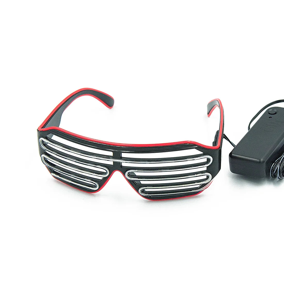 LED Glowing Glasses Gafas Luminous Bril Neon Christmas Glow Sunglasses Flashing Light Glass for Party Supplies Prop Costumes New 