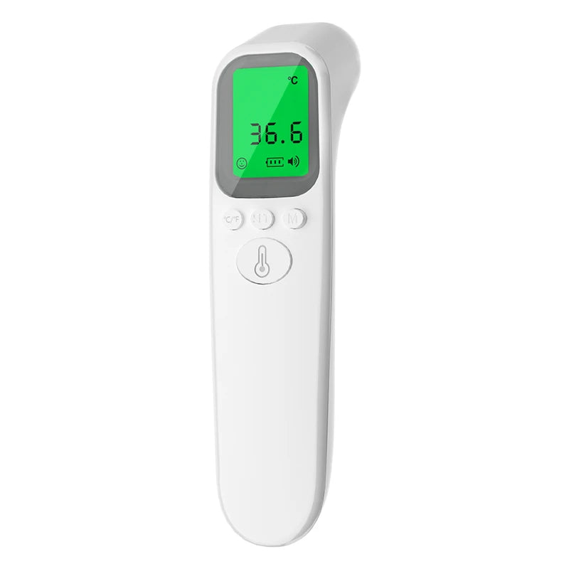 AiQUE Infrared Thermometer Digital LCD Body Measurement Kids Adult Fever IR Children Non-Contact Termometro 
