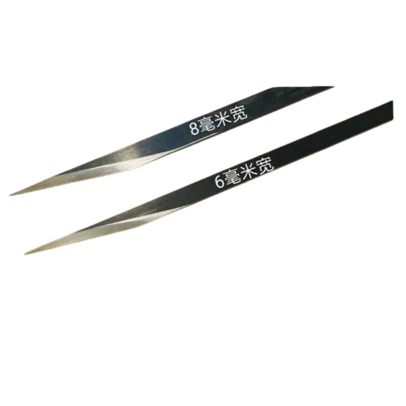 Two-Piece Steel Luthier Carving Knife Set