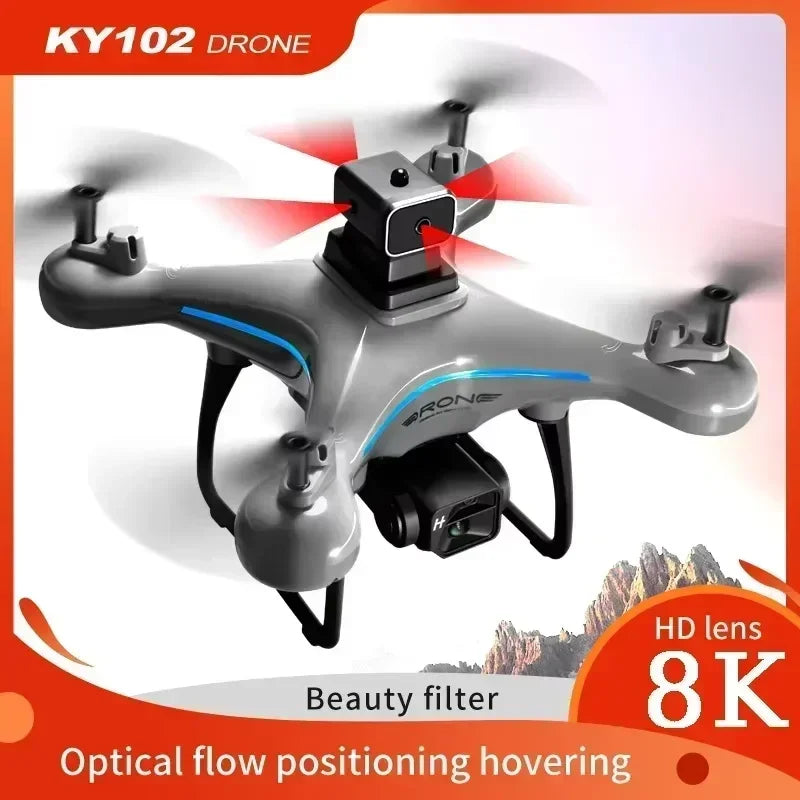 Lenovo Ky102 8K Çift Kameralı ve Engel Önleyici Drone