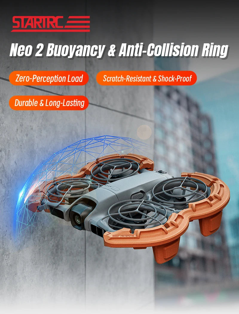 Pour DJI NEO 2 drone, protection d'hélice, couverture EVA flottante, anneau anti-collision, accessoires pour drone