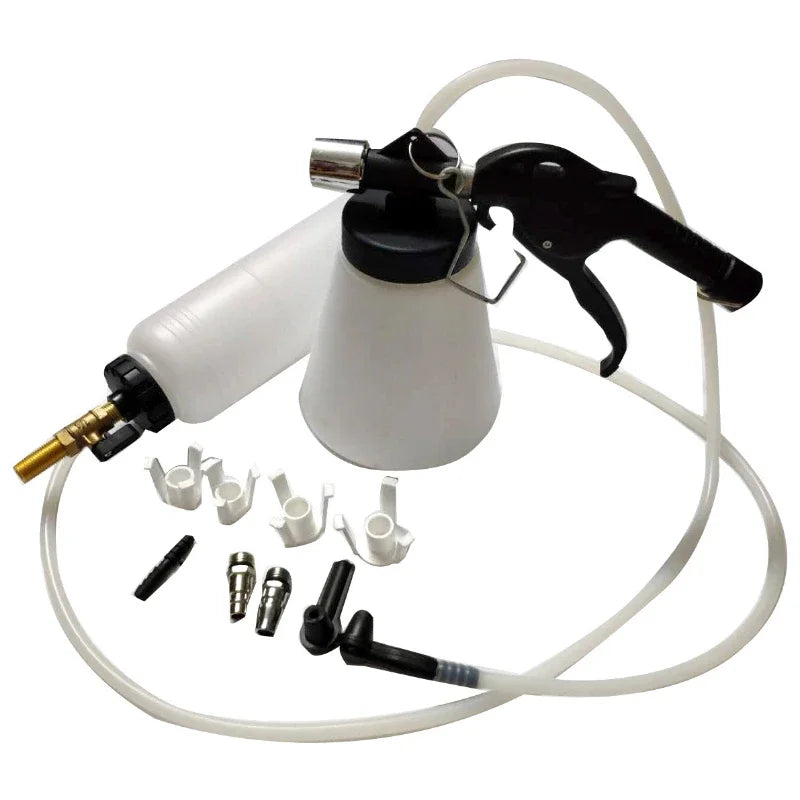 1L 0.75L Bil bromsvätskeutlopp hydraulisk pumpningsvätskepump kit oljebyte rensning tankrör reparation verktyg lastbil motorcykel