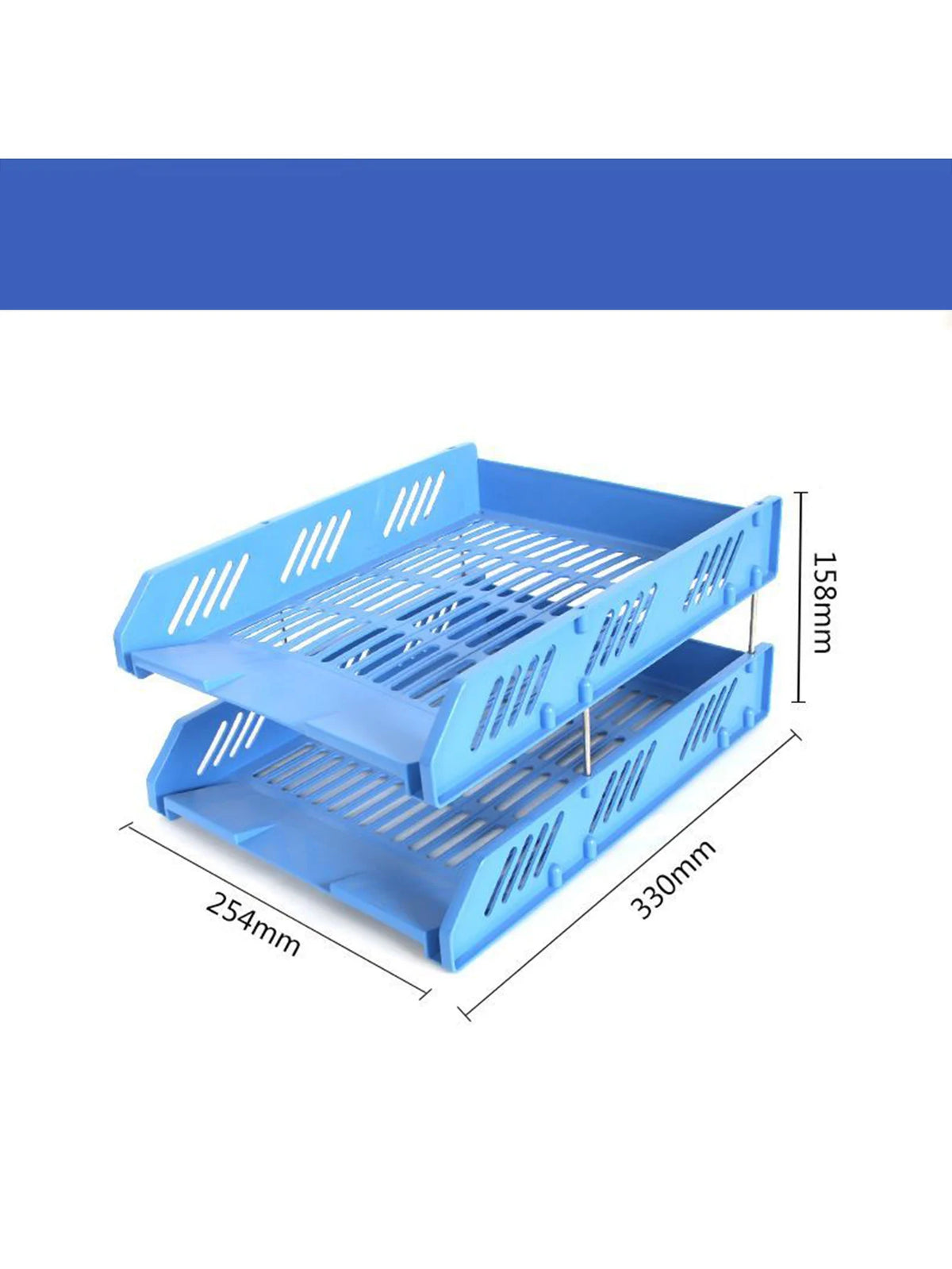 Two-Level A4 Document Tray, Colour Options
