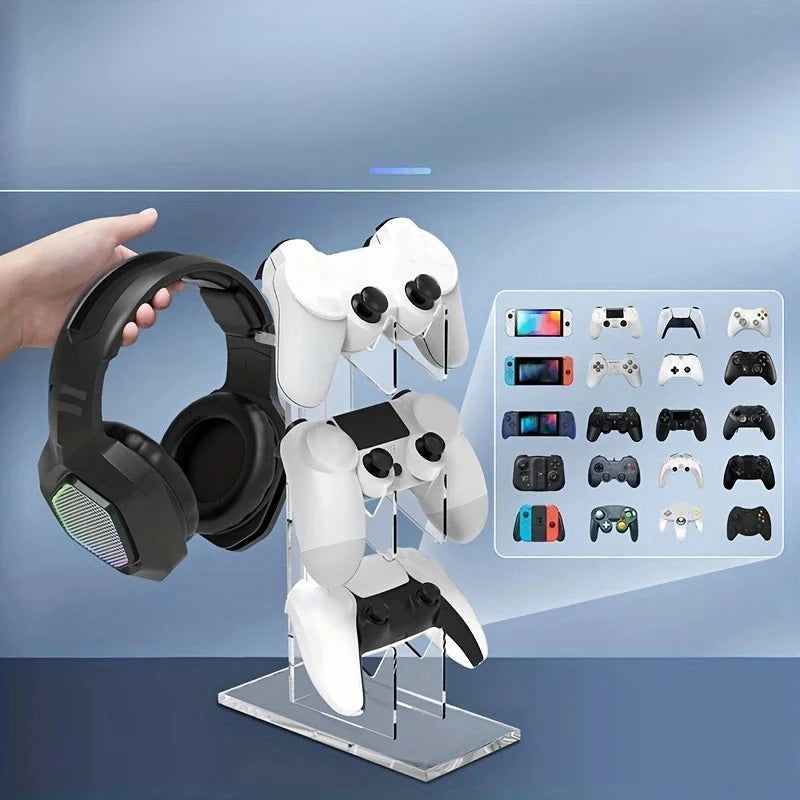 Three-Tier Controller and Headphone Stand
