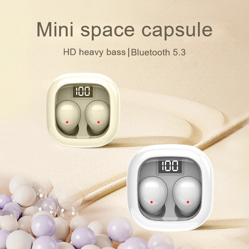 Small Wireless Bluetooth In-Ear Headphones